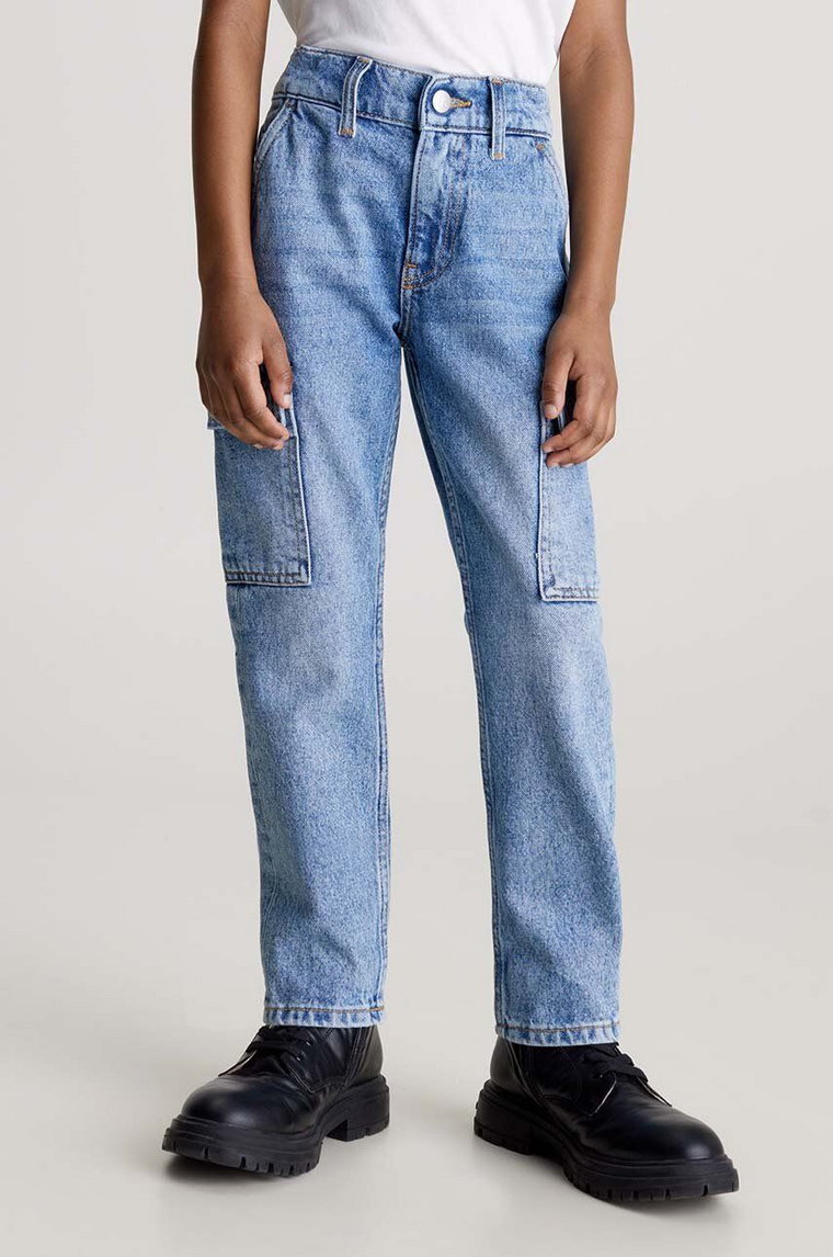 Calvin Klein Jeans jeansy dziecięce