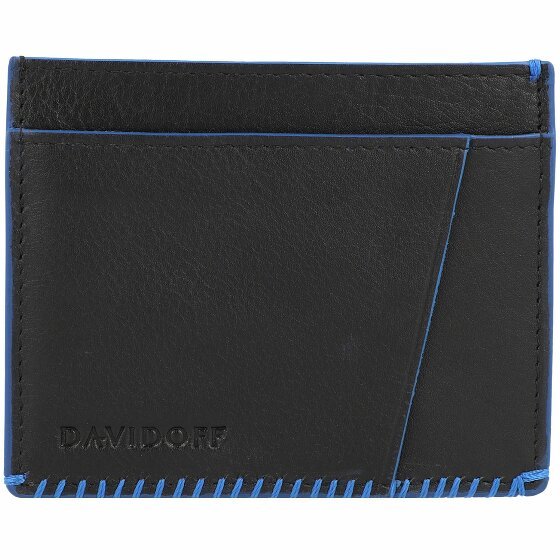 Davidoff Portfel Home Run RFID skóra 10 cm black/blue