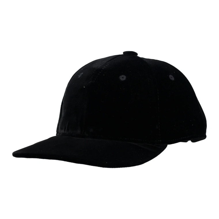 Czarna czapka baseballowa z konstrukcją korony Tom Ford