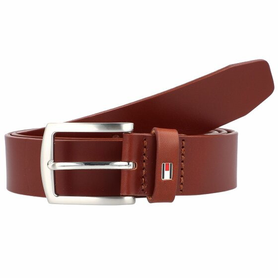 Tommy Hilfiger Nowy Denton Belt Leather dark tan 100 cm