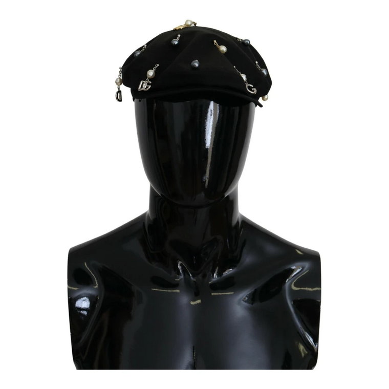 Luksusowa Skórzana Torba na Ramię z Logo Dolce & Gabbana