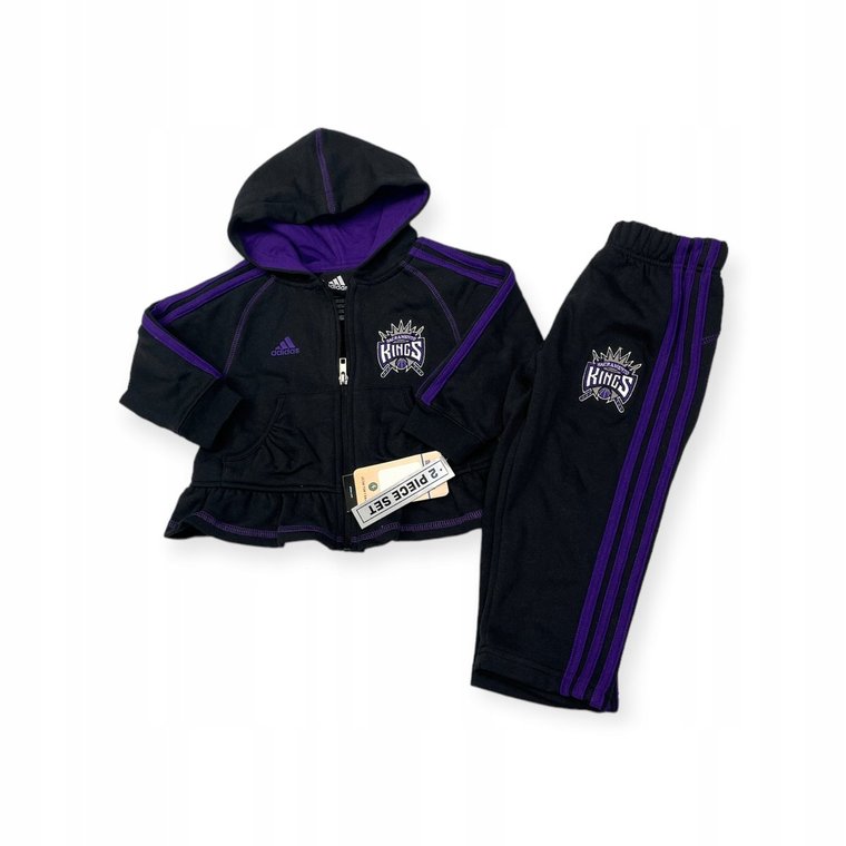 Komplet dresowy dziewczęcy Adidas Sacramento Kings 5/6 lat