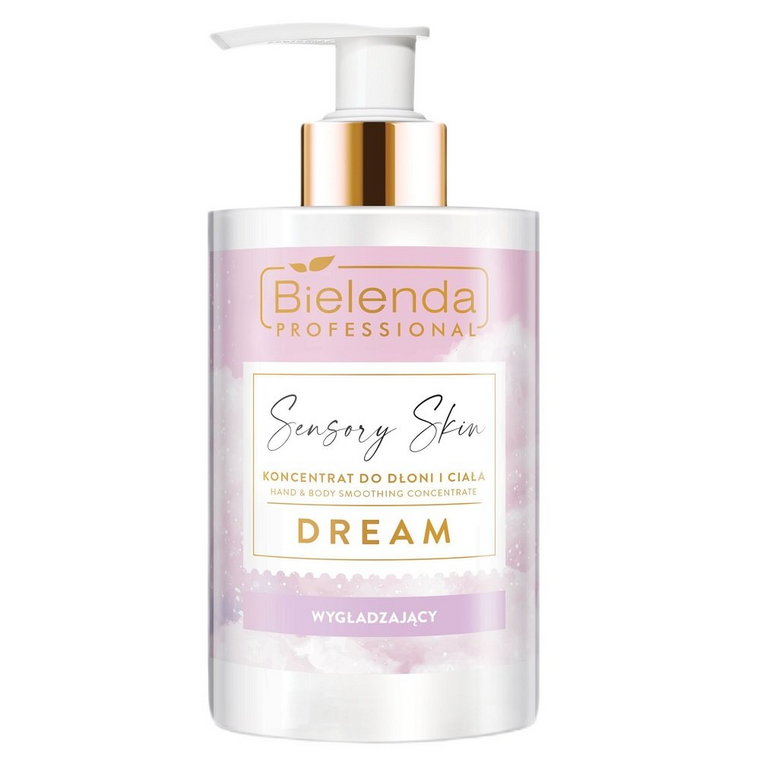 Bielenda Professional, IS SENSORY SKIN, Wygładzający krem do dłoni i ciała DREAM, 300 ml