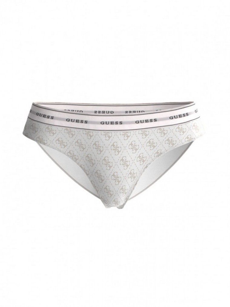 Damskie figi Guess Carrie Brief - kremowe