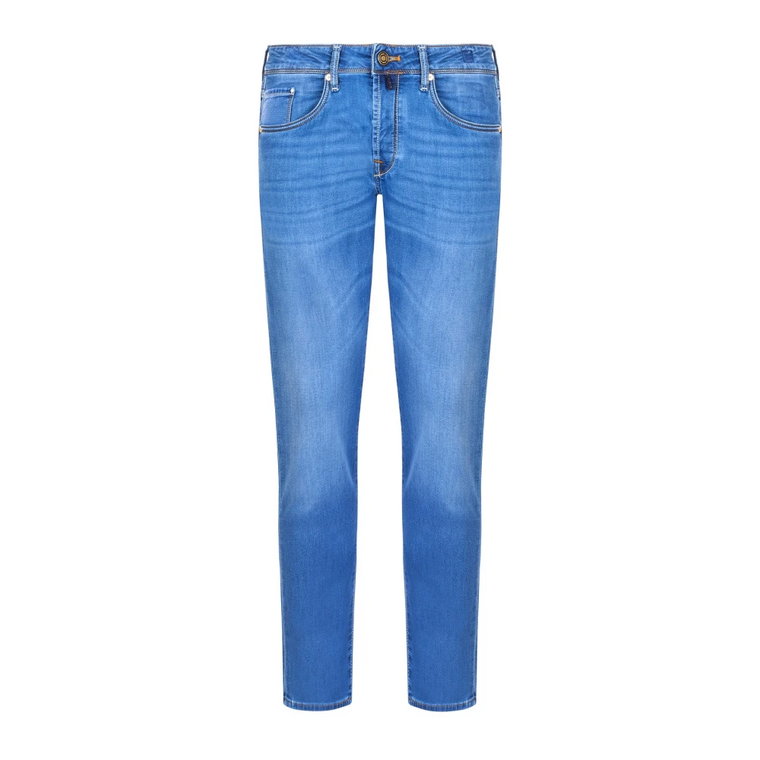 Jeansy Denim - 98% Bawełna, 2% Elastan Incotex