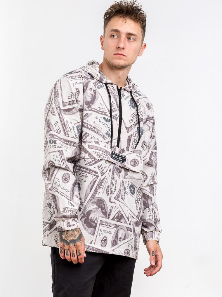 MT1044 Mister Tee Dollar Windbreaker Sand