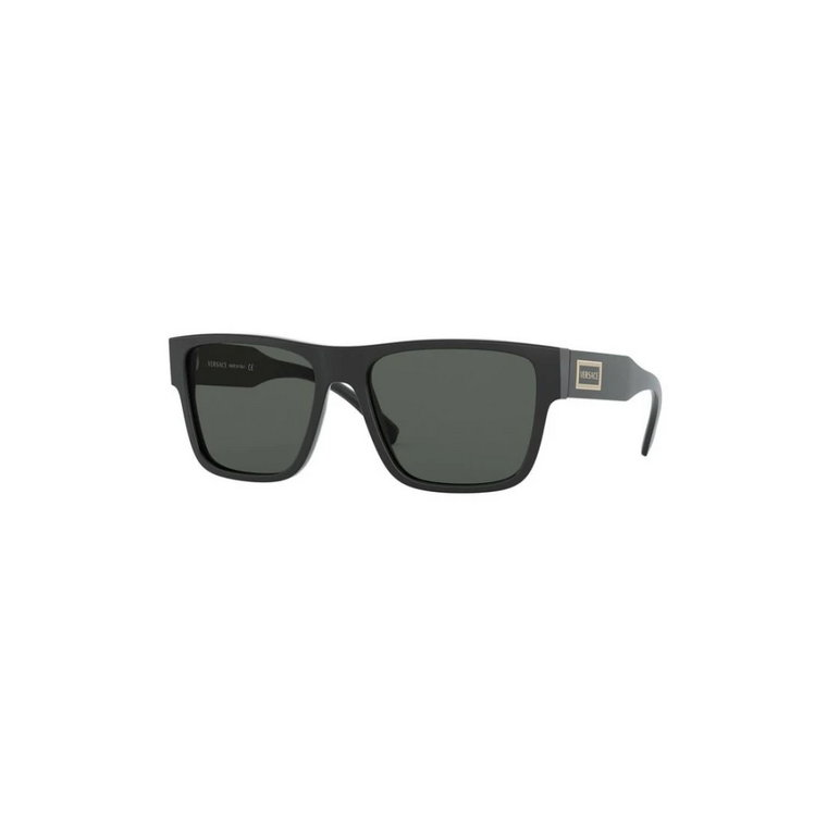 Czarne Oprawki Stylowe Okulary Przeciwsłoneczne dla Mężczyzn Versace