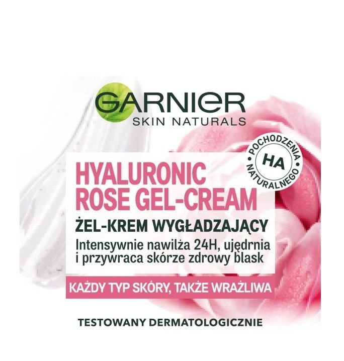 Garnier Skin Naturals Hyaluronic Rose - Żel-krem do twarzy 50ml