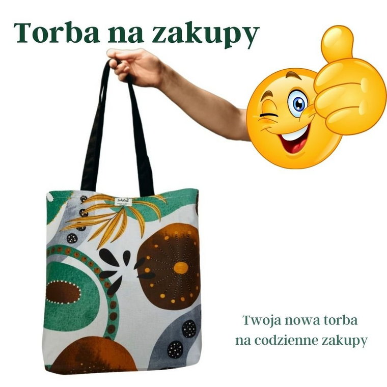 Torba na zakupy  BROWN PICASSO