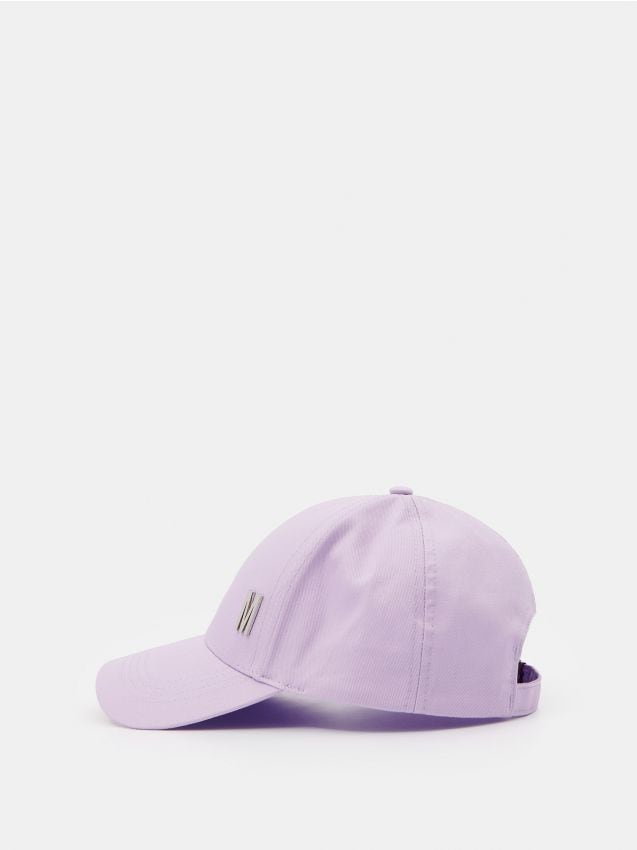 Mohito - Liliowa czapka z daszkiem - fioletowy