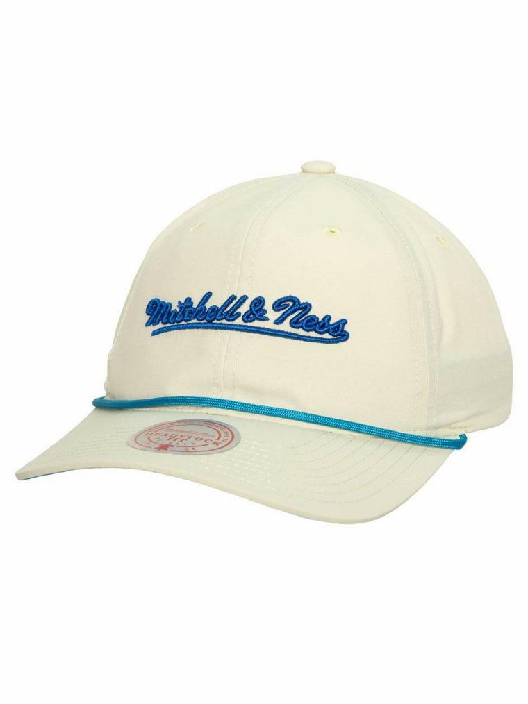 Czapka Z Daszkiem Dad Hat Mitchell & Ness Branded Nylon Deadstock Kremowa