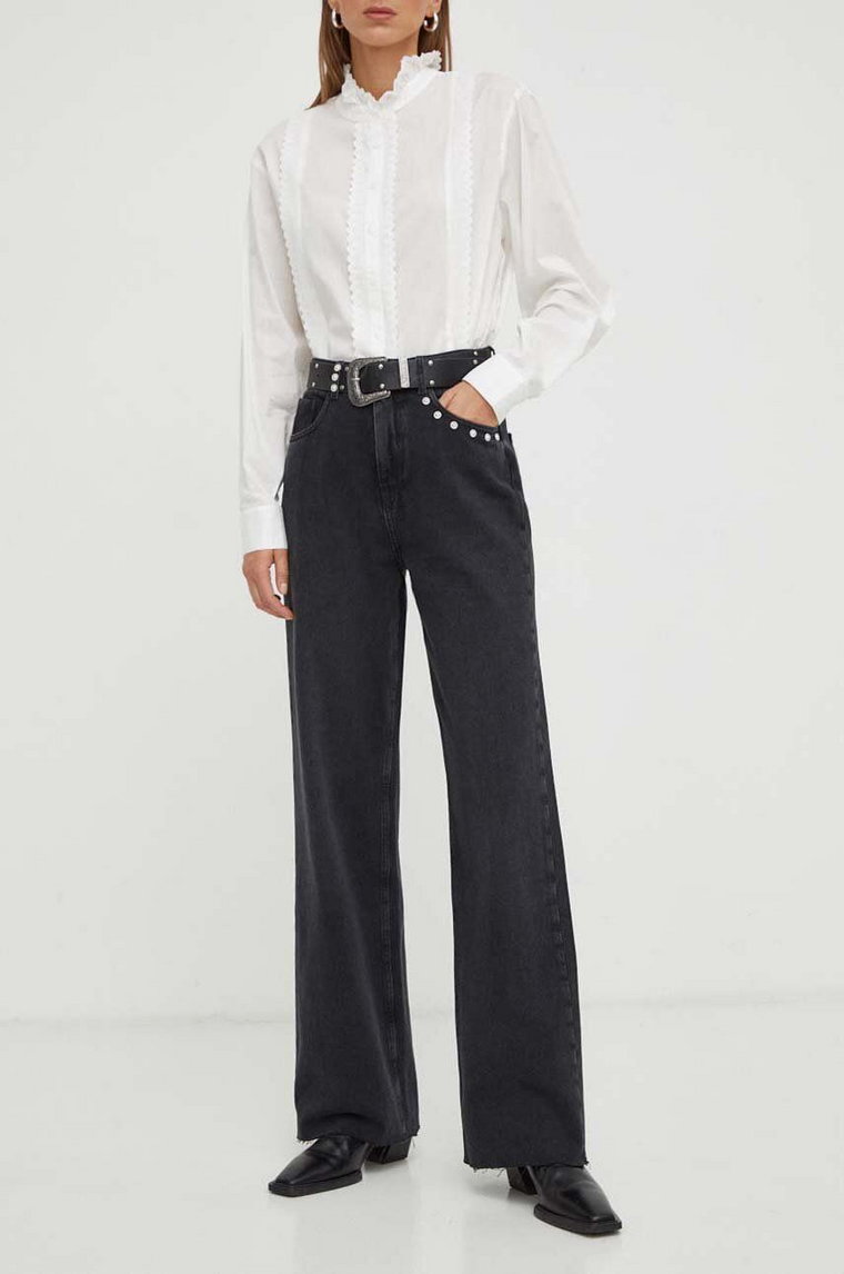 BA&SH jeansy damskie high waist