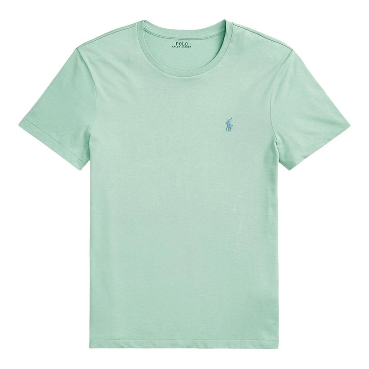 Haftowany Bawełniany T-shirt Logo Ralph Lauren