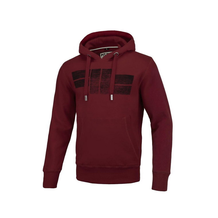 Bluza z kapturem CLASSIC LOGO Burgundowa