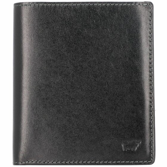 Braun Büffel Arezzo Wallet RFID Leather 10 cm schwarz