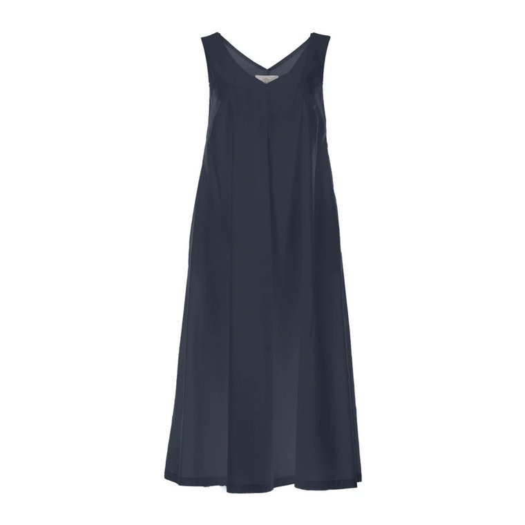 Niebieska Sukienka dla Kobiet Vicario Cinque
