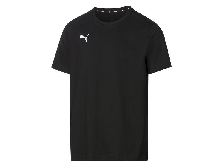 Puma T-Shirt TeamGoal 23 Casual, z czystej bawełny (Czarny, M)