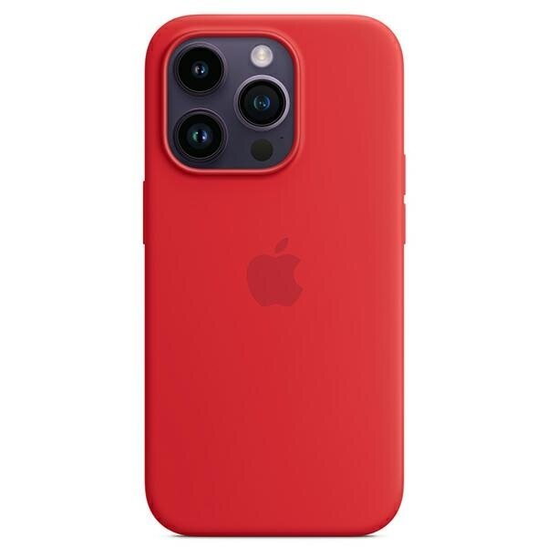 Etui Apple MPTG3ZM/A iPhone 14 Pro 6,1" MagSafe czerwony/red Silicone Case