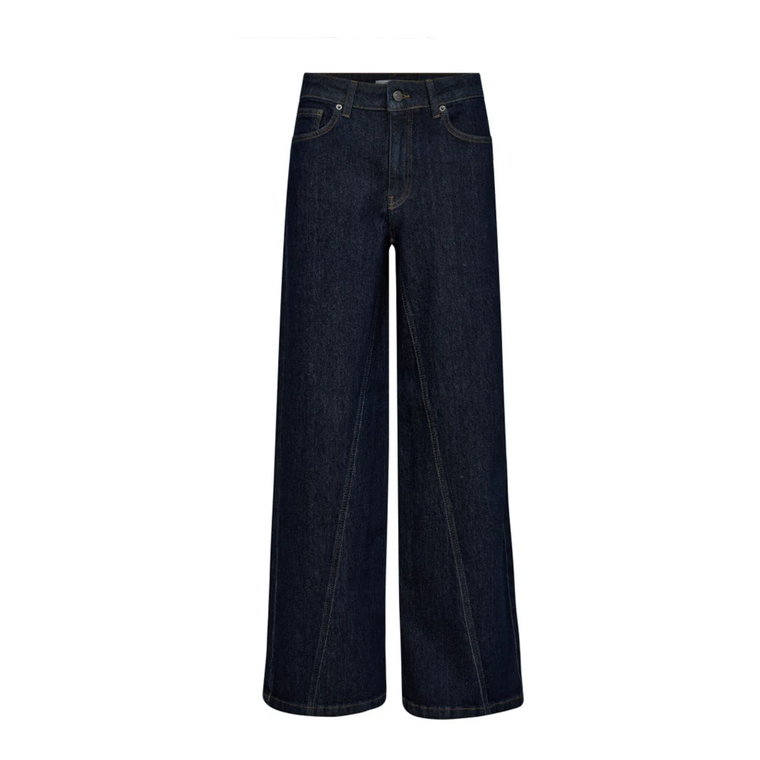 Panel Long Pant Dark Denim Co'Couture