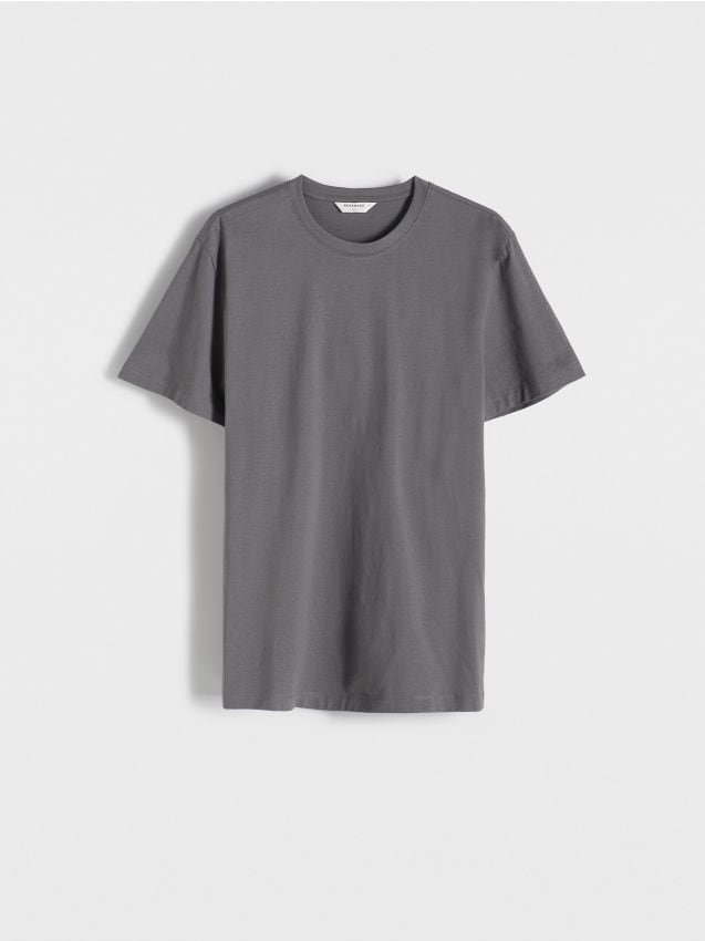 Reserved - T-shirt regular fit - ciemnoszary