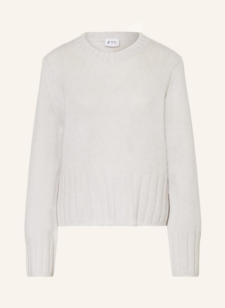 Ftc Cashmere Sweter Z Kaszmiru weiss