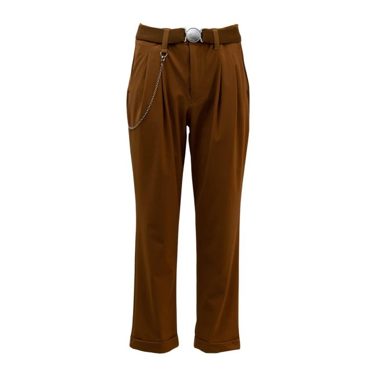 Cropped Trousers High