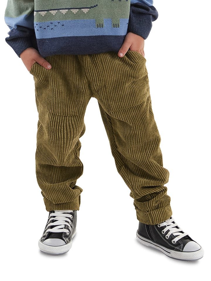 Denokids Spodnie w kolorze khaki