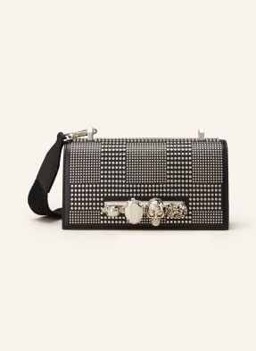 Alexander Mcqueen Torba Na Ramię The Knuckle Z Ćwiekami schwarz