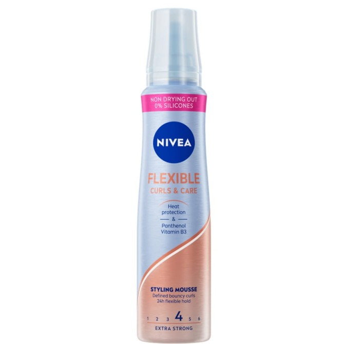 Nivea Flexible Curls & Care pianka do stylizacji włosów kręconych 150ml