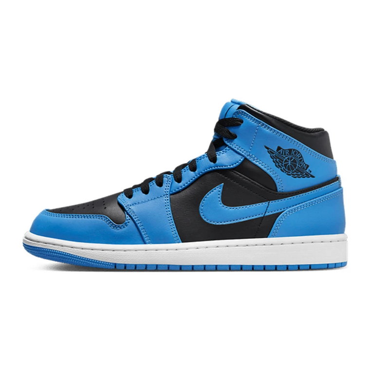 University Blue Mid Sneakers Jordan