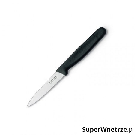 Nóż ząbkowany 18cm Victorinox czarny kod: 5.3033