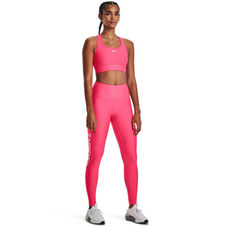 Damskie legginsy treningowe UNDER ARMOUR Branded Legging - różowe