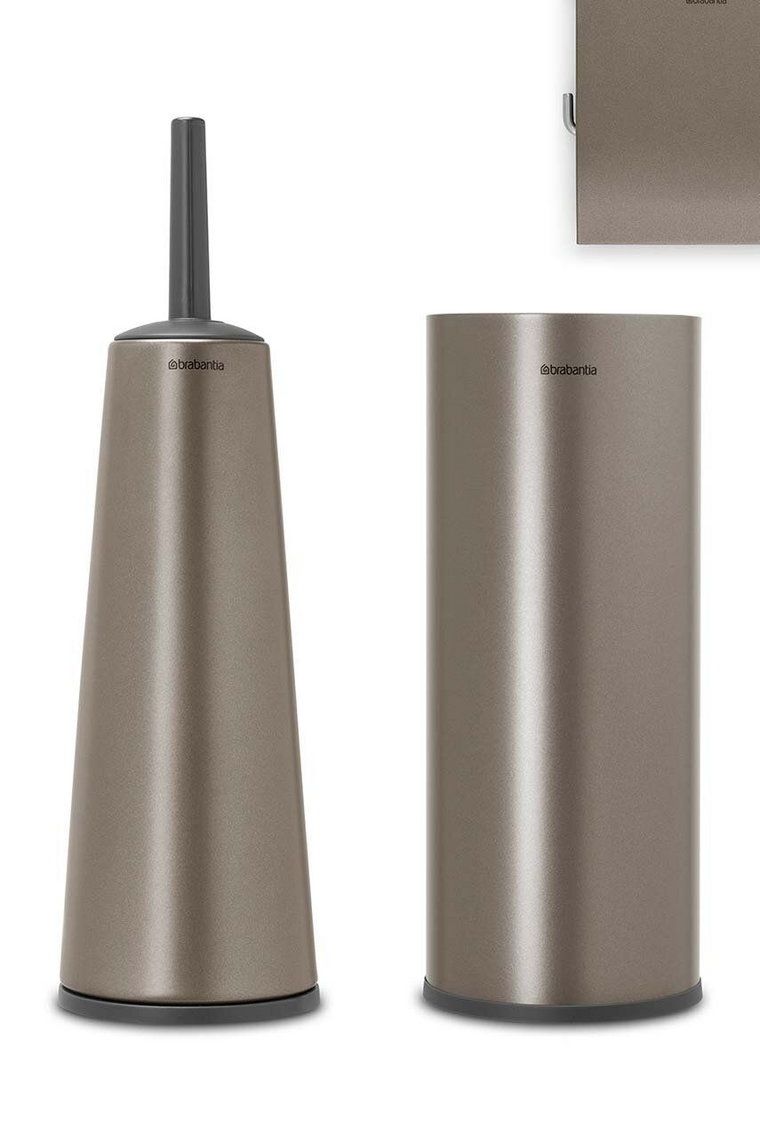 Brabantia zestaw akcesoriów łazienkowych ReNew 3-pack