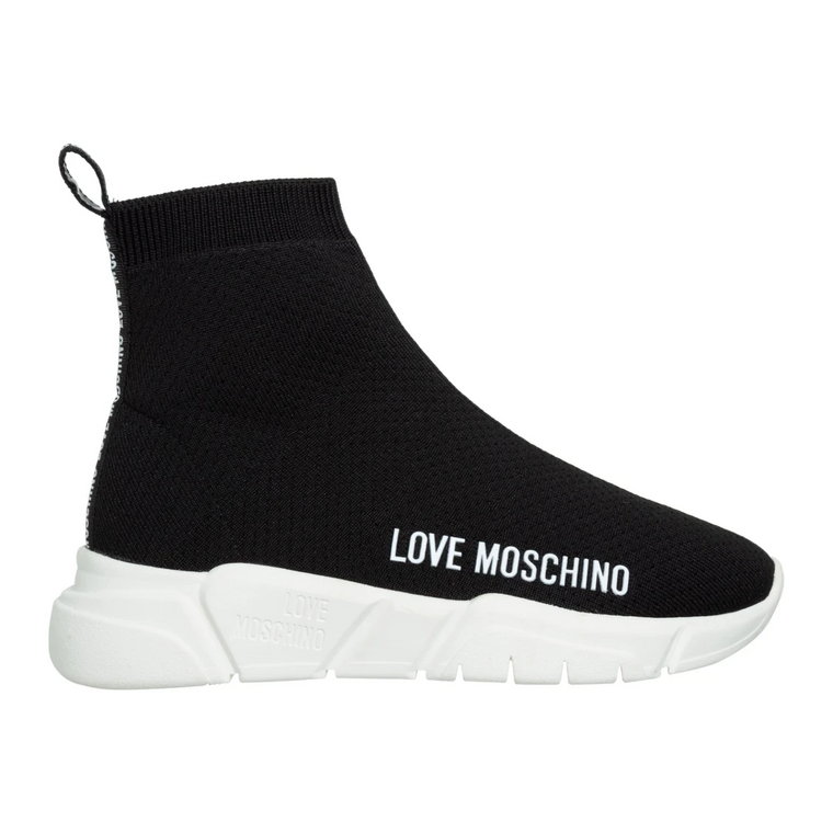 Wysokie Sneakersy Love Moschino