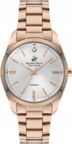 Zegarek damski BEVERLY HILLS BP3200C.430 różowe złoto fashion z diamentami