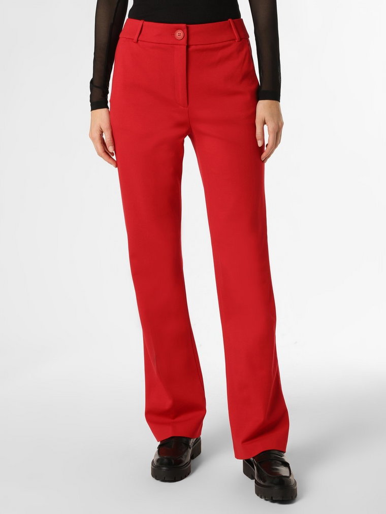 Esprit Collection - Spodnie damskie, czerwony