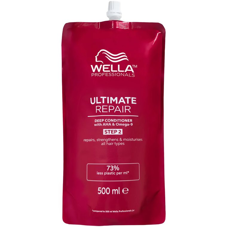 Wella Ultimate Repair Conditioner Refill, Regenerująca odżywka do włosów suchych i zniszczonych, 500ml