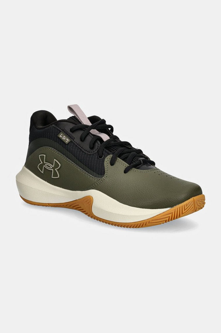 Under Armour obuwie do koszykówki Lockdown 7 kolor zielony 3028512