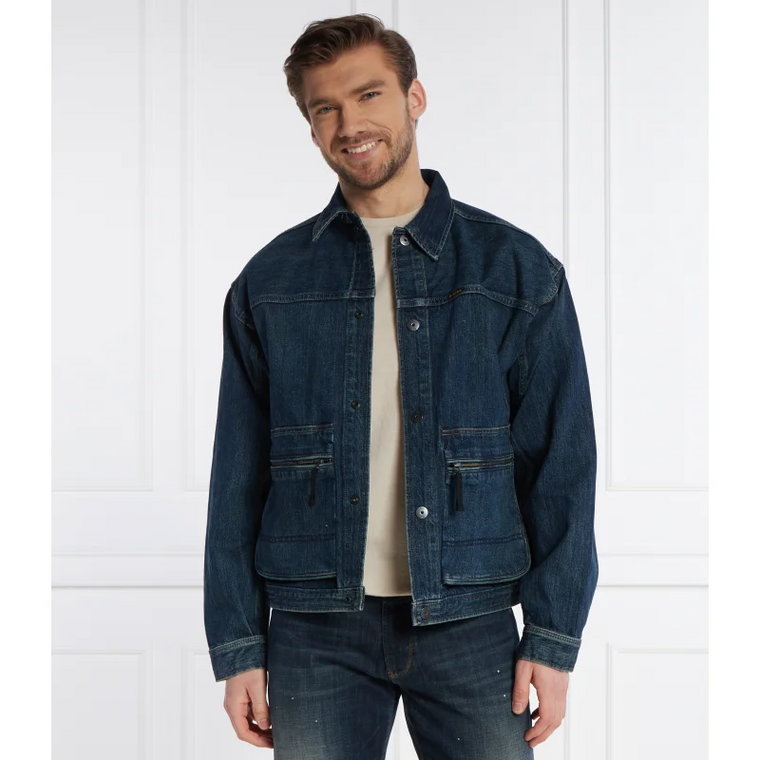 G- Star Raw Kurtka jeansowa Utility Coach Jacket | Straight fit | denim