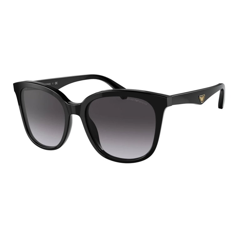 Czarne/Szare Okulary przeciwsłoneczne EA 4157 Emporio Armani