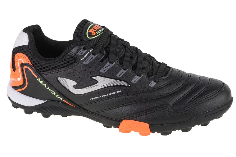 Joma Maxima 2301 TF MAXS2301TF, Męskie, Czarne, buty piłkarskie - turfy, skóra syntetyczna, rozmiar: 41