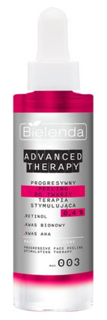 Bielenda Advanced Therapy Progresywny Peeling ognisty do twarzy terapia stymulująca 003