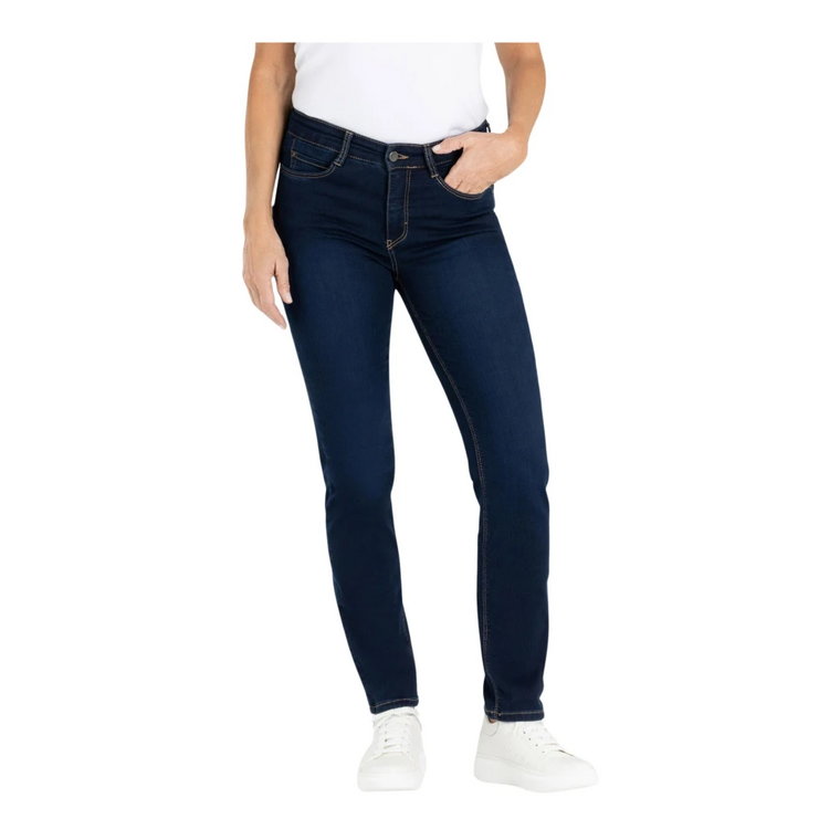 Dream Jeans Straight-Leg Dark Washed MAC