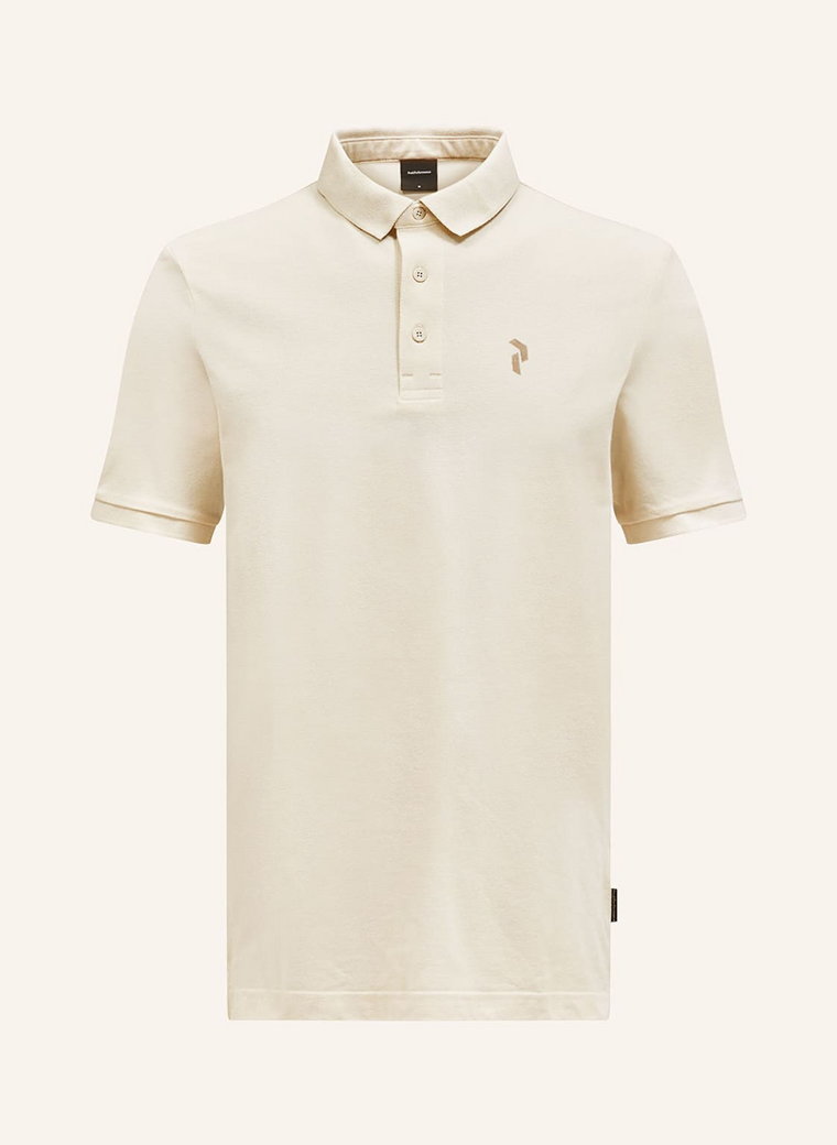 Peak Performance Koszulka Polo Z Piki beige