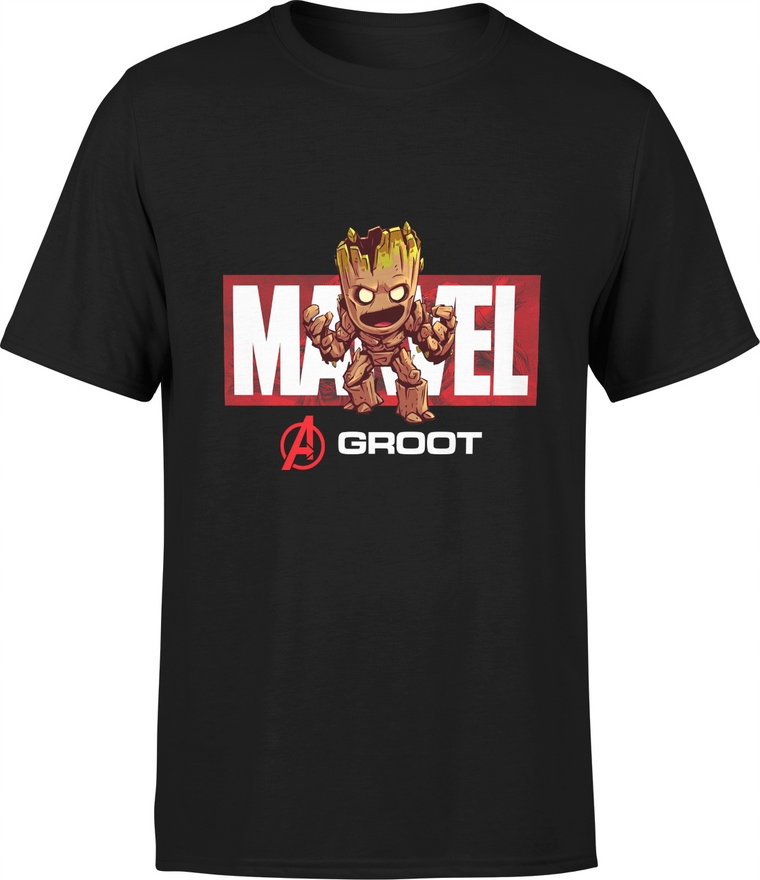 Groot Marvel Koszulka Męska Grot T-shirt Roz. XXL