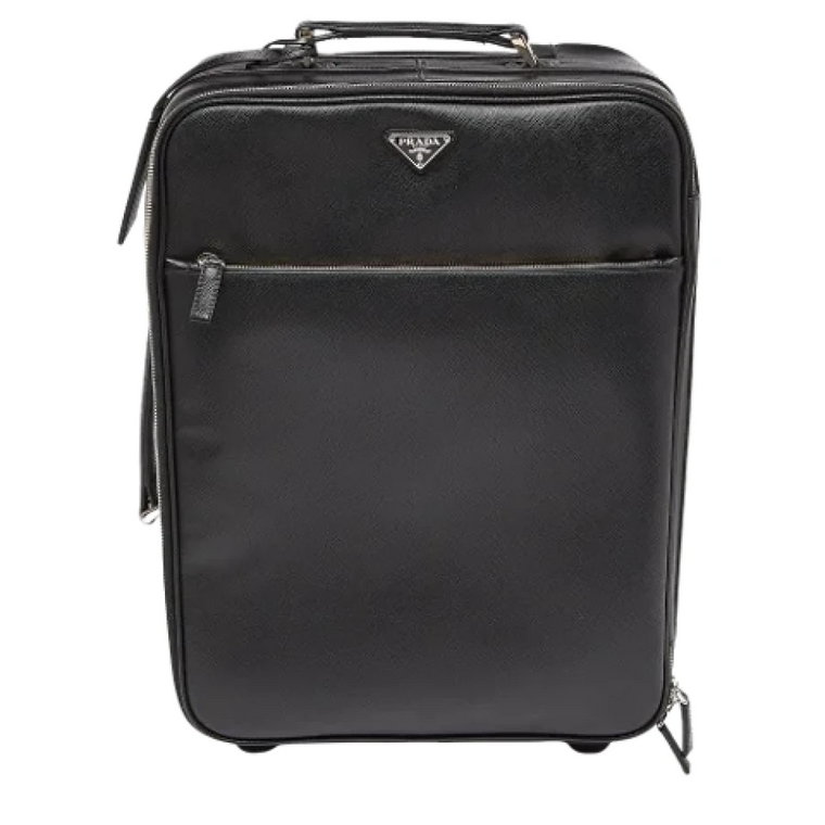 Pre-owned Leather travel-bags Prada Vintage