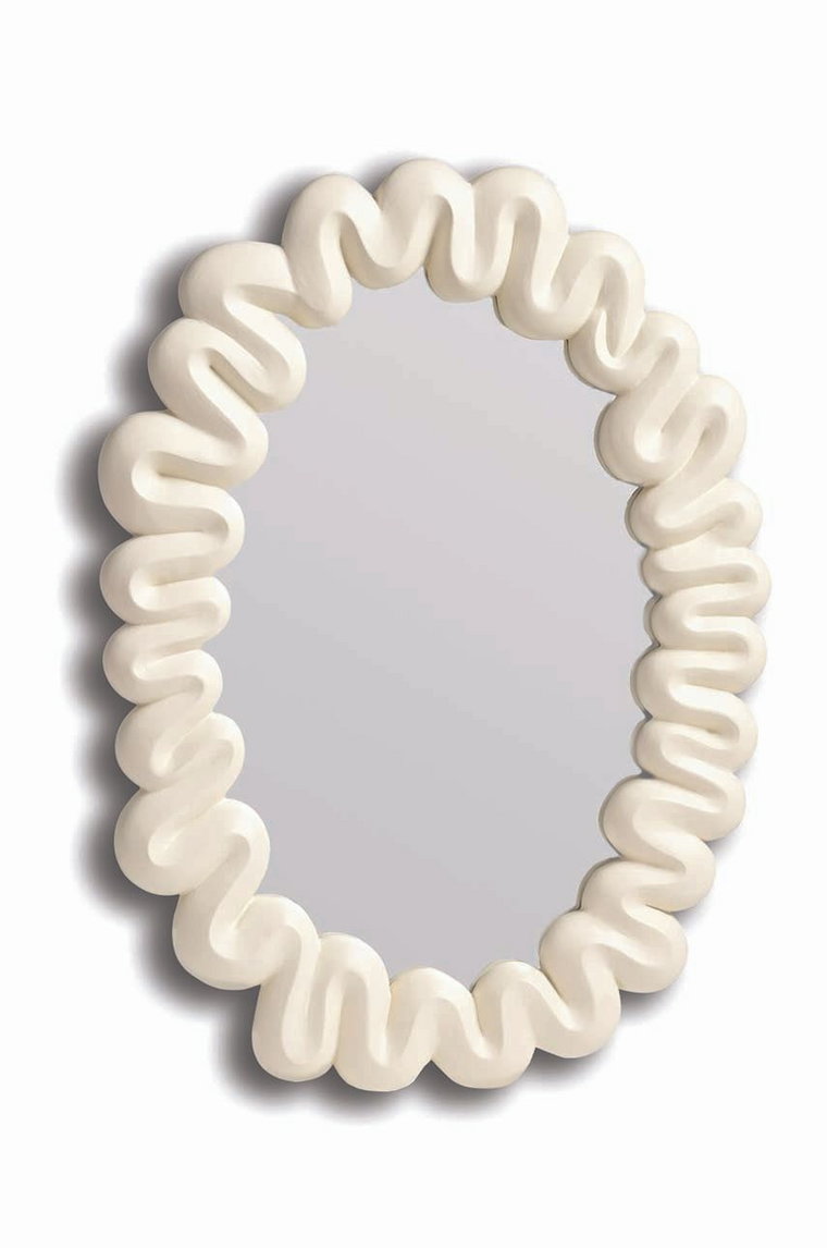 &k amsterdam lustro ścienne Mirror Dribble White