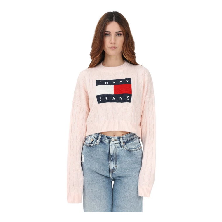 Sweter z okrągłym dekoltem Tommy Jeans