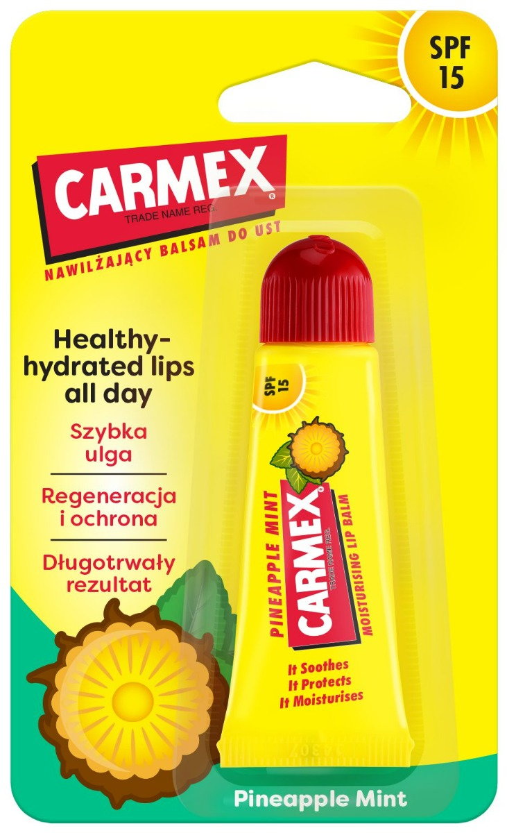 Carmex Pineapple - balsam do ust w tubce 10g