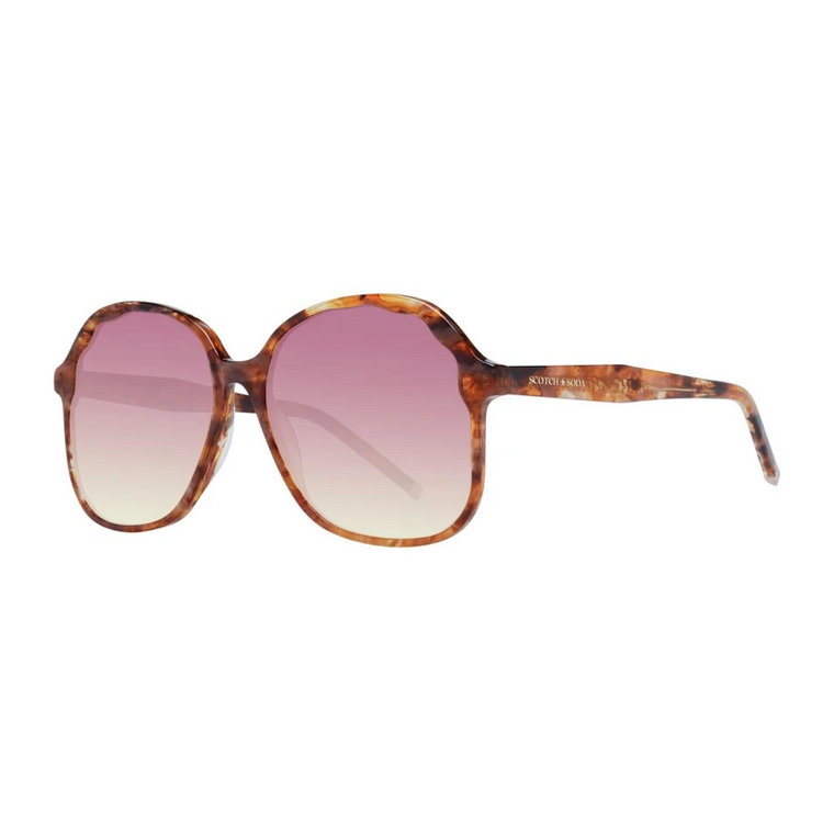 Okulary przeciwsłoneczne motylkowe z gradientowymi szkłami dla kobiet Scotch & Soda